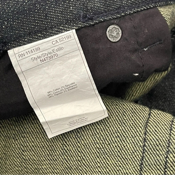 Roxy Gold Coast Skinny Fit Jean Shorts Size 13 - Picture 6 of 7